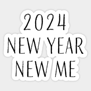 New year new me - Welcome 2024 Sticker